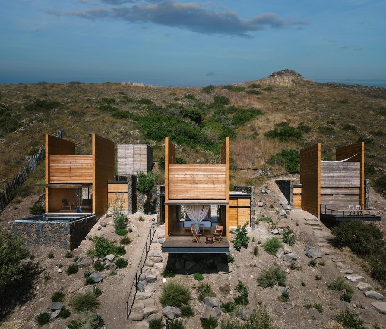 Hotel Cuatro Cuatros Ensenada Exterior foto